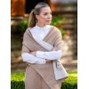 Equestrian Stockholm Woven Scarf Sand