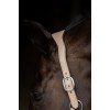 Equestrian Stockholm Glimmer Anatomical Leather Halter Sand