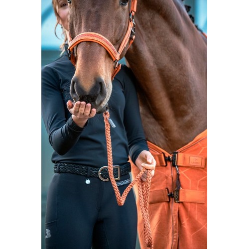 Eskadron SS26 Platinum Halter Faux Leather Jewel Dp