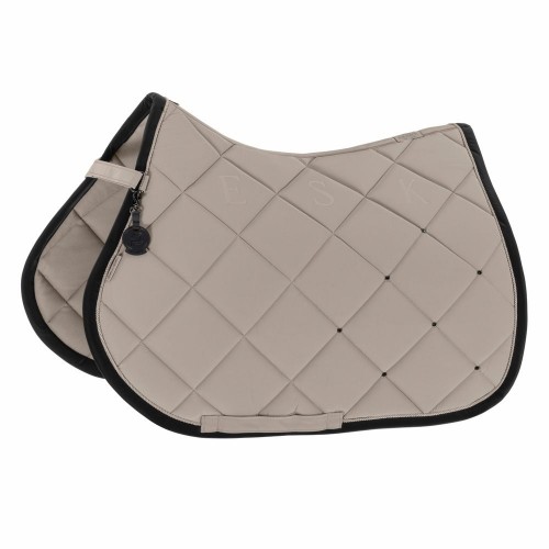 Eskadron SS26 Platinum Saddle Pad Silk Contrast Diamond