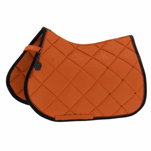 Eskadron SS26 Platinum Saddle Pad Silk Contrast Diamond
