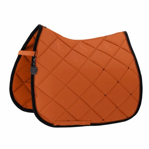 Eskadron SS26 Platinum Saddle Pad Silk Contrast Diamond