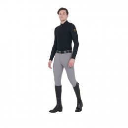 Equestro FW25 мужской's бриджи Slim Fit с хватом