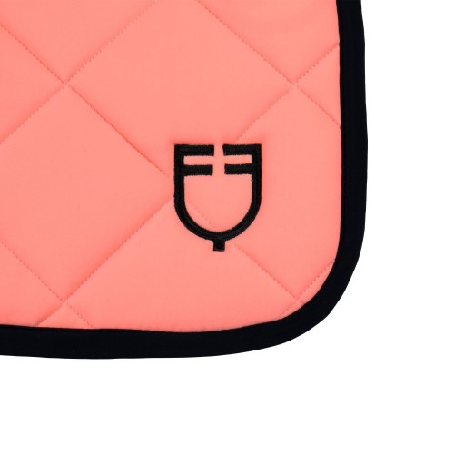 Equestro SS26 Jumping Saddle Pad Black Line