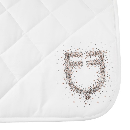Equestro Dressage Rug Rhinestone Logo