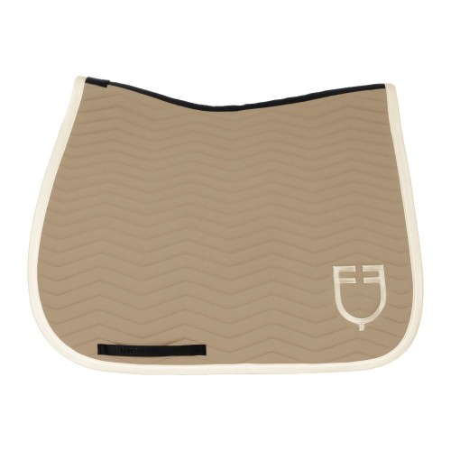 Equestro SS26 Dressage Saddle Pad Wave Quilting