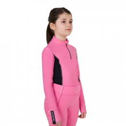 Equestro FW25 детский базовый слой с длинным рукавом