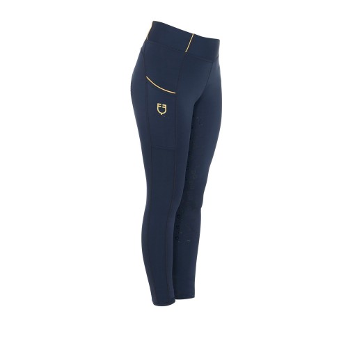 Equestro FW25 Kids Riding Tights Fleece