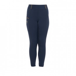 Equestro FW25 детские леггинсы для верховой езды флисовый