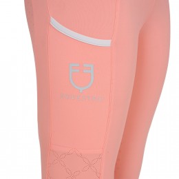Equestro SS26 леггинсы для верховой езды Slim Fit для девочек