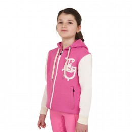 Equestro FW25 детский худи EQ Bicolor