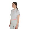 Equestro SS26 Polo Shirt Technical Zip Woman
