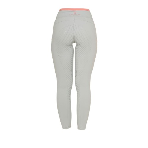 Equestro SS26 Riding Tights Perforated Hyrbid Woman