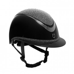 Equestro шлем со стразами поло Visor