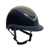Equestro Helmet Rhinestone Polo Visor
