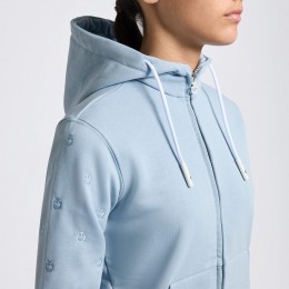 Cavalleria Toscana SS25 CT Diagonal худи на молнии для девочек