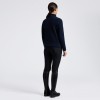 Cavalleria Toscana FW25 CT Fleece Half-Zip Unisex Hoodie with Orbit Embroidered Logo