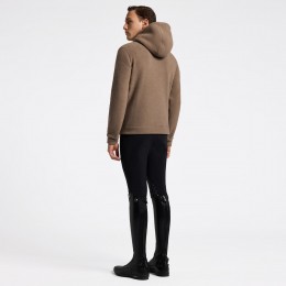 Cavalleria Toscana FW25 CT флисовый худи на молнии мужской