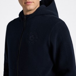 Cavalleria Toscana FW25 CT флисовый худи на молнии мужской