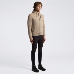 Cavalleria Toscana FW26 CT хлопковый худи на молнии мужской