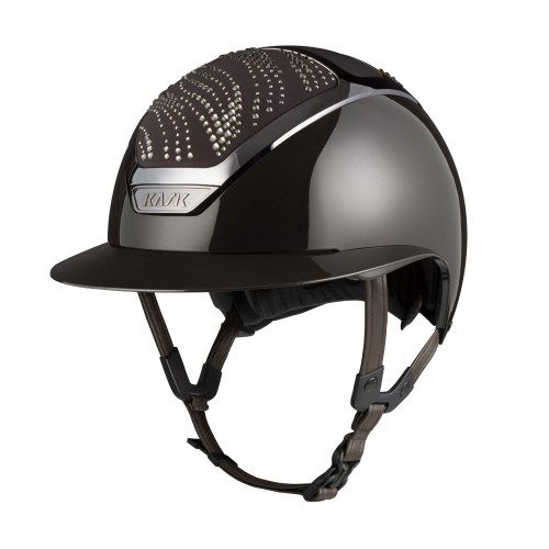 Kask Star Lady Pure Shine Chrome 2.0 Espresso Brown Crystals Flow Greige Mix