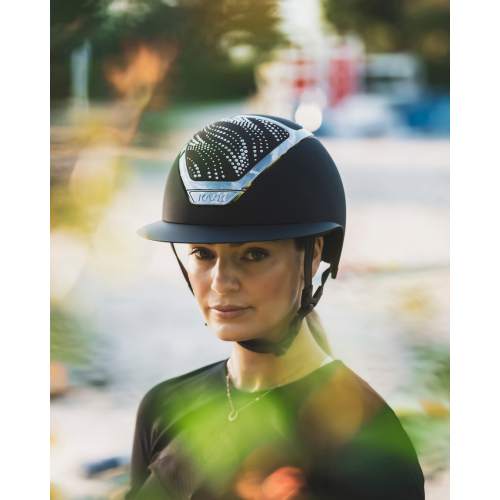 Kask Star Lady Chrome 2.0 Black Crystals Flow Black Graphite Mix