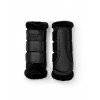 Equestrian Stockholm Black Fur Mesh Brushing Boots
