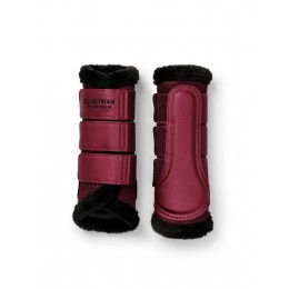Equestrian Stockholm Merlot мехом из сетки ногавки