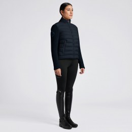 Cavalleria Toscana FW'24 CT нейлоновый стёганый флисовый молнией-Up женская куртка