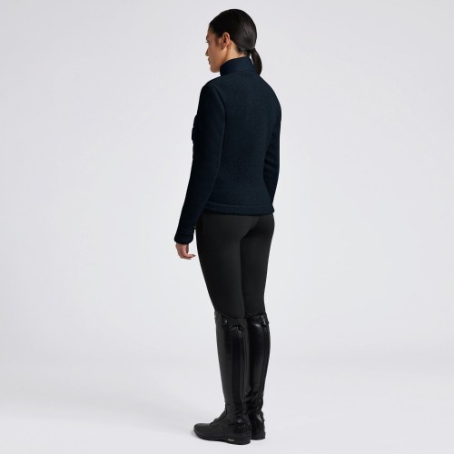 Cavalleria Toscana FW'24 CT Nylon Quilted Fleece Zip-Up Women's Jacket