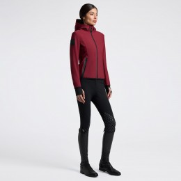 Cavalleria Toscana FW25 CT термобельё с капюшоном Performance софтшелл женская куртка