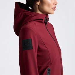 Cavalleria Toscana FW25 CT термобельё с капюшоном Performance софтшелл женская куртка