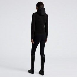 Cavalleria Toscana FW25 CT Hybrid утеплённая куртка/Tech Knit женский с капюшоном куртка