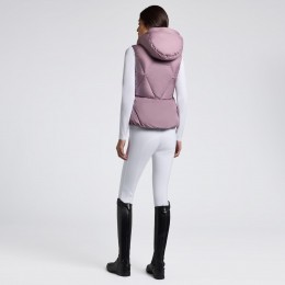 Cavalleria Toscana FW25 CT с капюшоном пуховый утеплённый нейлоновый женский жилет
