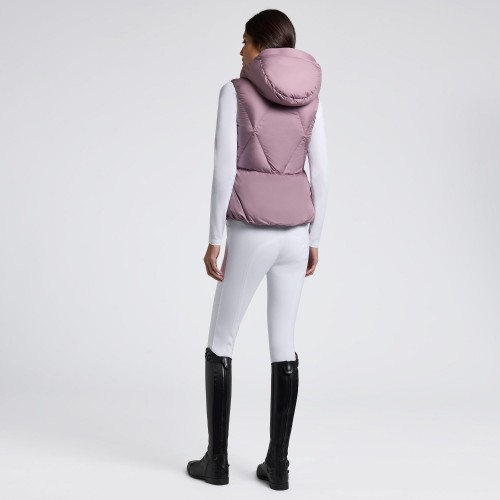 Cavalleria Toscana FW25 CT Hooded Down Padded Nylon Bodywarmer Ladies