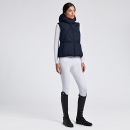 Cavalleria Toscana FW25 CT с капюшоном пуховый утеплённый нейлоновый женский жилет