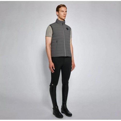 Cavalleria Toscana SS'24 CT Lightweight Puffer Vest with Hidden Hood Men's Bodywarmer