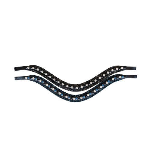 HB Showtime Browband Rocky Glitter