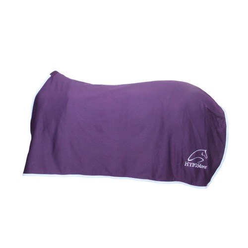 HypoStore Fleece Rug Logo Plum