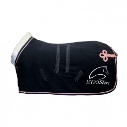 HypoStore Luxury турнирная попона чёрный Rose Crystals