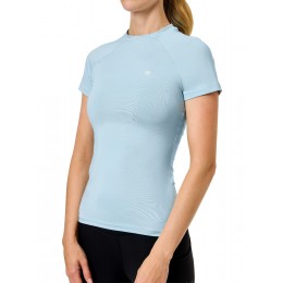 Equestrian Stockholm Ice синий Dynamic Base Layer с коротким рукавом
