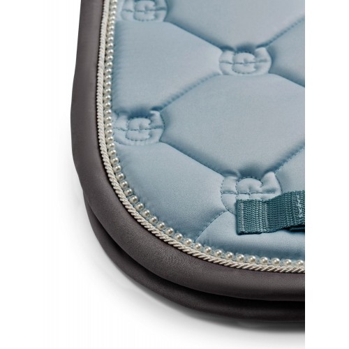 Equestrian Stockholm Ice Blue Pearl Jump Saddle Pad