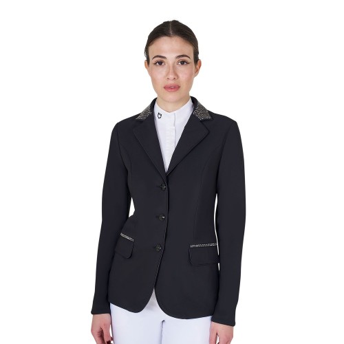 Equestro FW25 Competition Jacket Strass Black Label