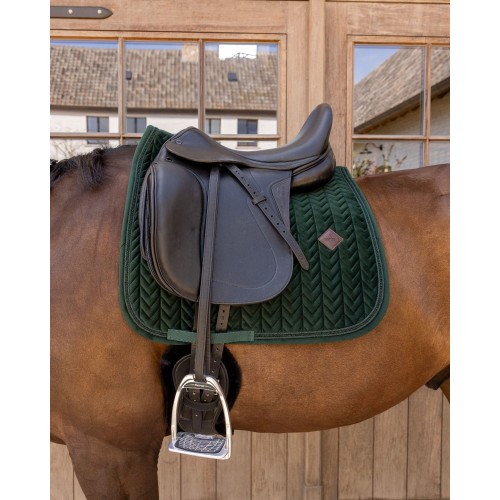 Kentucky Velvet Mini Pearls Dressage Saddle Pad