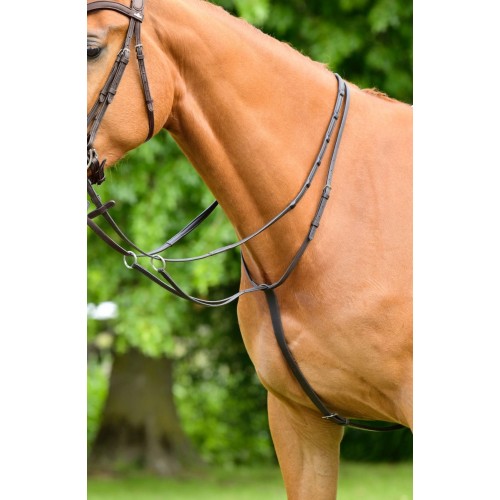 Collegiate Comfitec Opulux Plain Flat Running Martingale