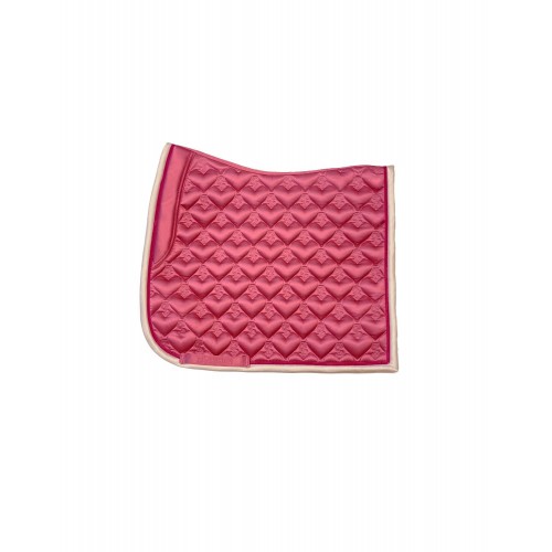 PS of Sweden SS26 Heart Dressage Saddle Pad Thrill Pink