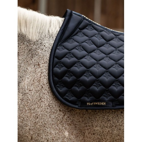 PS of Sweden SS26 Heart Jump Saddle Pad Navy