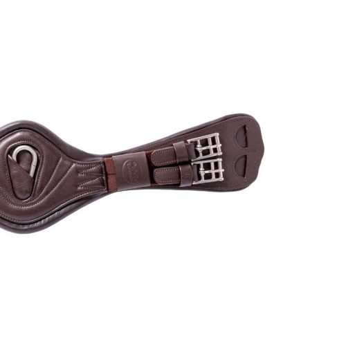 Kavalkade Dressage Girth Soft Leather Julius, with elastic