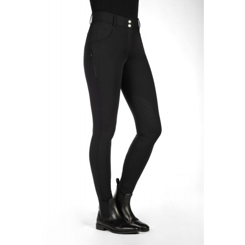 HKM Riding Breeches Ari Mid Rise Knee Grip