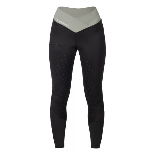 Lauria Garrelli SS26 Riding Tights Limone Full grip
